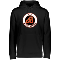Augusta Flames Performance Wicking Embroidered Hoody - Adult