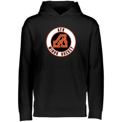 Augusta Flames Performance Wicking Embroidered Hoody - Youth