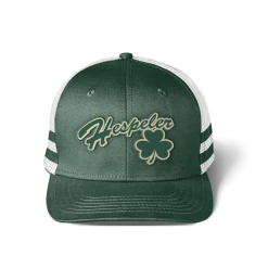 Shamrocks Wrap Around Bardown Custom Hat
